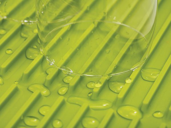 Коврик для сушки посуды flume™ 31,5х34,5 см голубой