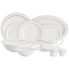 Обеденный сервиз Мираж 22 предметов на 5 персон Anna Lafarg Emily
