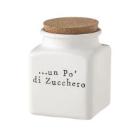 Ёмкость для сахара с крышкой Bianca Easy 14.5 см, Nuova Cer, 9064/2-EAW