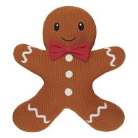 Подушка вязаная classy gingerbread из коллекции new year essential, 40х50 см Tkano