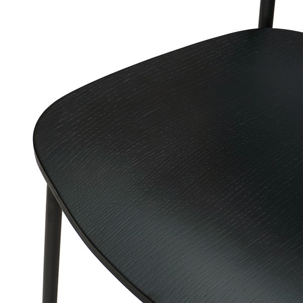 Стул барный torfrid, черный Bergenson Bjorn