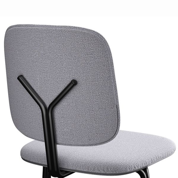 Стул ror, y, рогожка, черный/серый Latitude