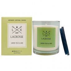 Свеча ароматическая lacrosse, Зеленый чай и лайм, 60 ч