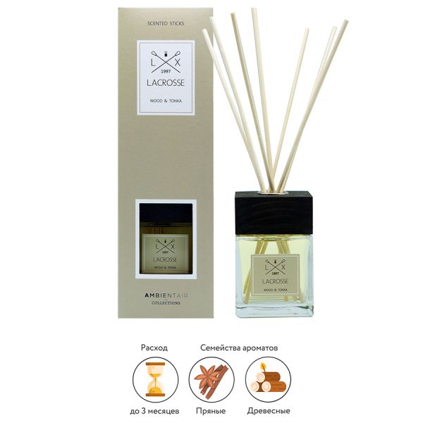 Аромат для дома «Дерево & тонка» Lacrosse 100 мл