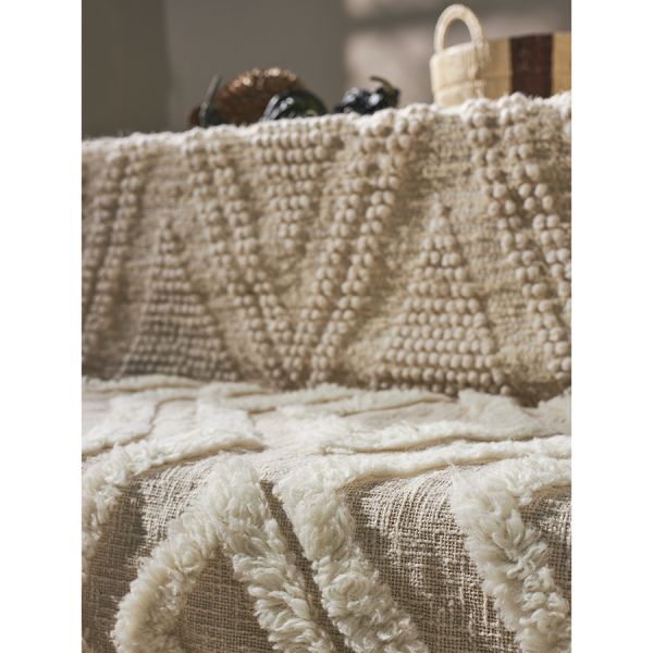 Ковер из новозеландской шерсти и хлопка imphal из коллекции ethnic 160х230 см Tkano