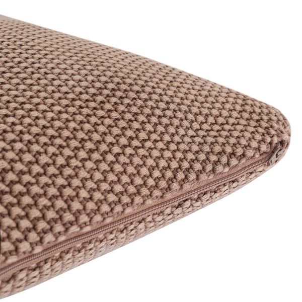 Подушка декоративная из стираного хлопка цвета мокко из коллекции essential, 45х45 см Tkano
