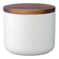 Банка для хранения керамическая smart solutions 350 мл белая