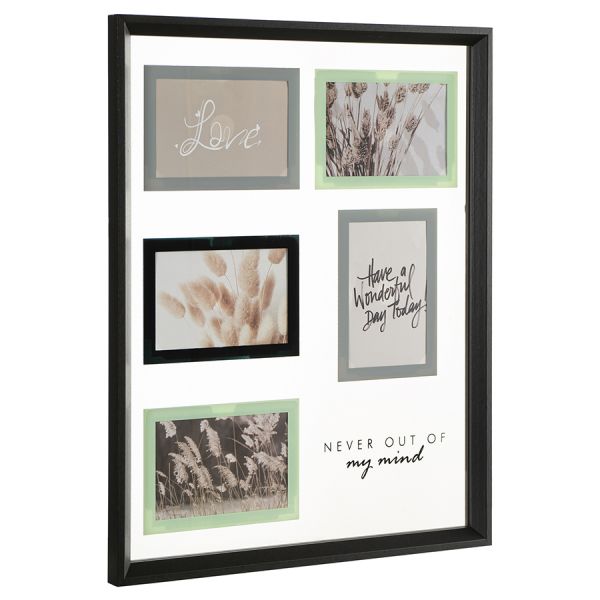 Рамка для фотографий pleasant moments, 41х51 см, белая/черная Bergenson Bjorn