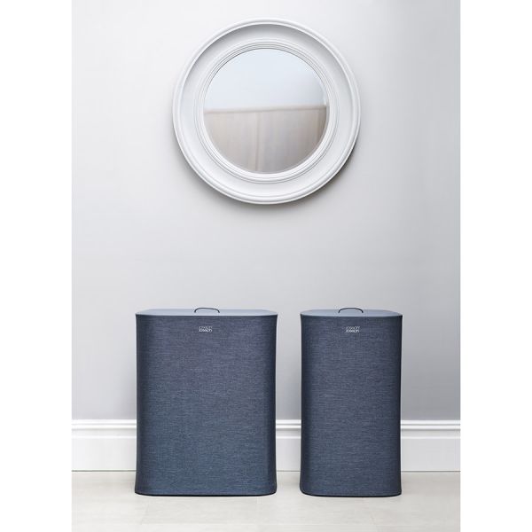 Корзина для белья tota™ 90 л черная