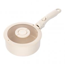 Ковш с крышкой и съемной ручкой smart ceramic, 18 см, Smart Solutions, SS0000383