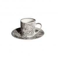 Чашка с блюдцем кофейная leopard, 100 мл, WILD SPIRIT TAITU
