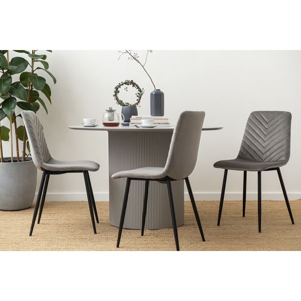 Столик ellie, D120х76 см, серый Bergenson Bjorn