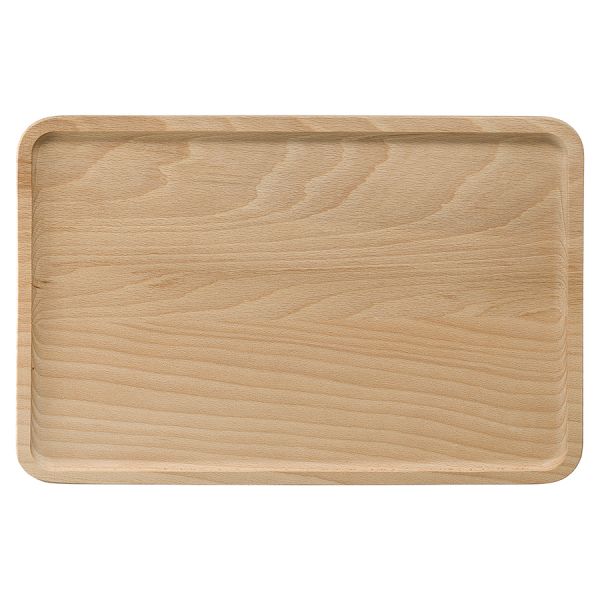 Поднос деревянный прямоугольный bernt, 36х24 см, бук