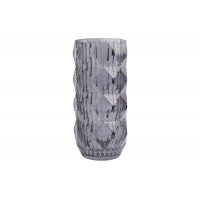 Ваза для цветов 23 см, стекло, серая, Сanto ANNA LAFARG
