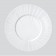 Тарелка обеденная WHITE NATURE 27 см TAITU