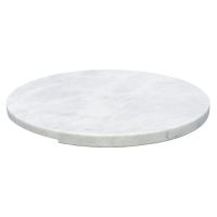 Блюдо сервировочное marm, D25 см, белый мрамор Liberty Jones