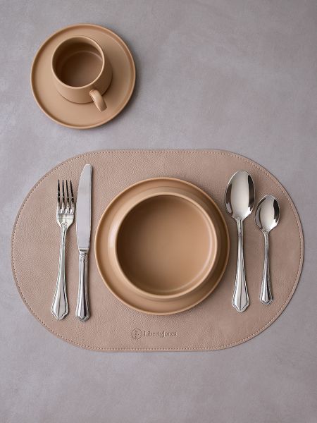 Салфетка сервировочная pool, 30х45 см, коричневая/бежевая Liberty Jones