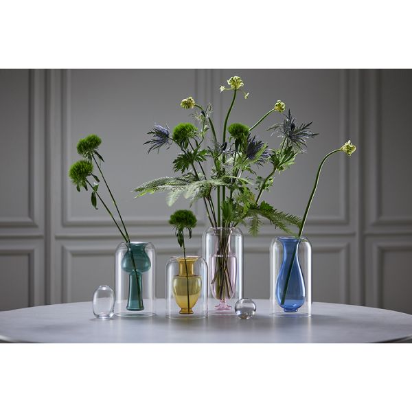 Ваза muse 22 см, нежно-розовая Bergenson Bjorn