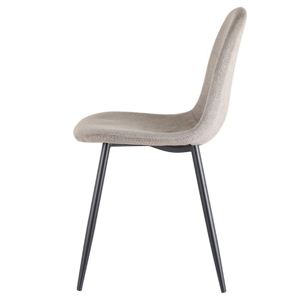 Стул breeze шенилл серо-коричневый