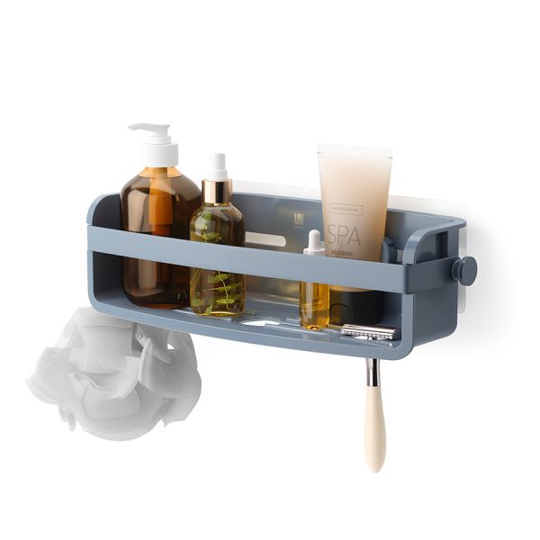 Органайзер для душа flex adhesive, голубой Umbra