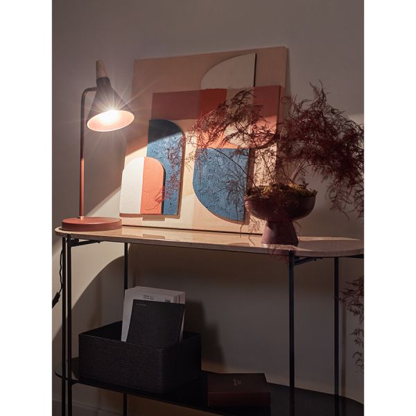 Лампа настольная thor, D25х57 см, сливовая Bergenson Bjorn
