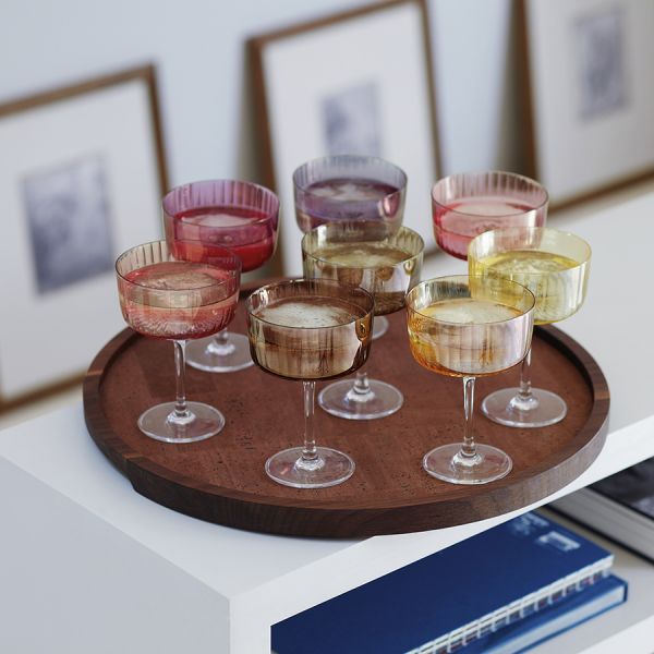 Набор бокалов для шампанского и коктейлей gems, 230 мл, 4 шт LSA International
