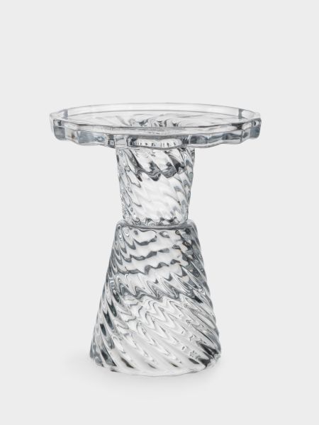 Подсвечник 11 см, для одной свечи, на ножке, стекло, Lyric Anna Lafarg
