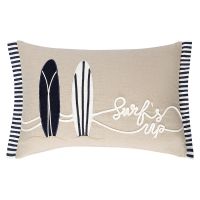 Подушка декоративная let's surf из коллекции sea treasures, 30х45 см Tkano