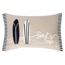 Подушка декоративная let's surf из коллекции sea treasures, 30х45 см Tkano