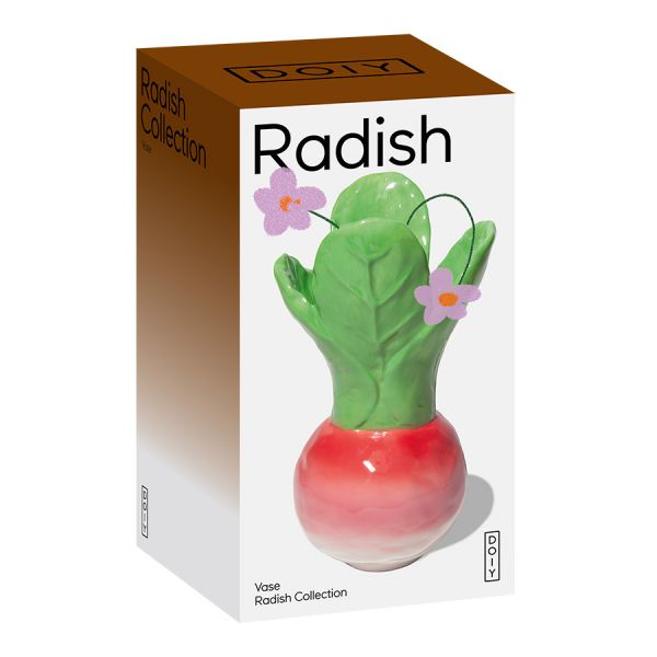 Ваза radish, 22 см Doiy
