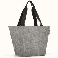 Сумка shopper m twist silver