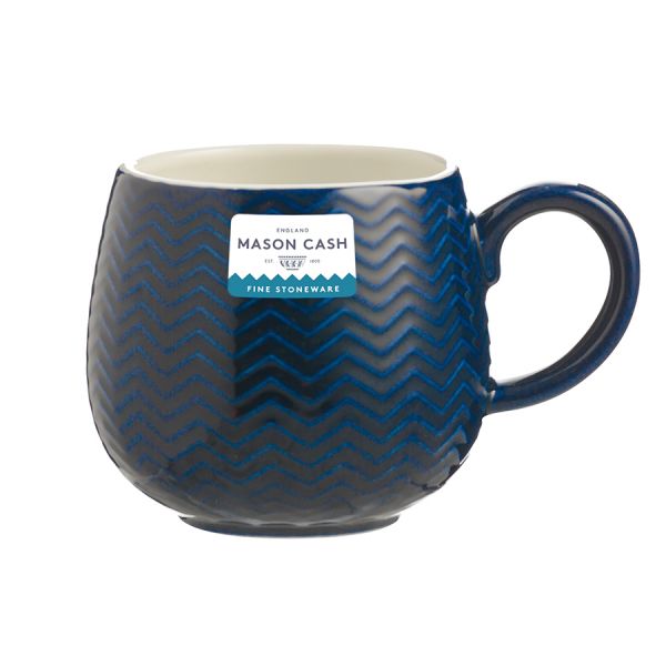 Чашка Embossed 350 мл синяя Mason Cash