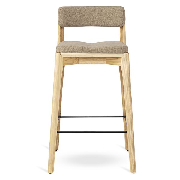 Стул барный aska, рогожка, ясень/экрю Latitude