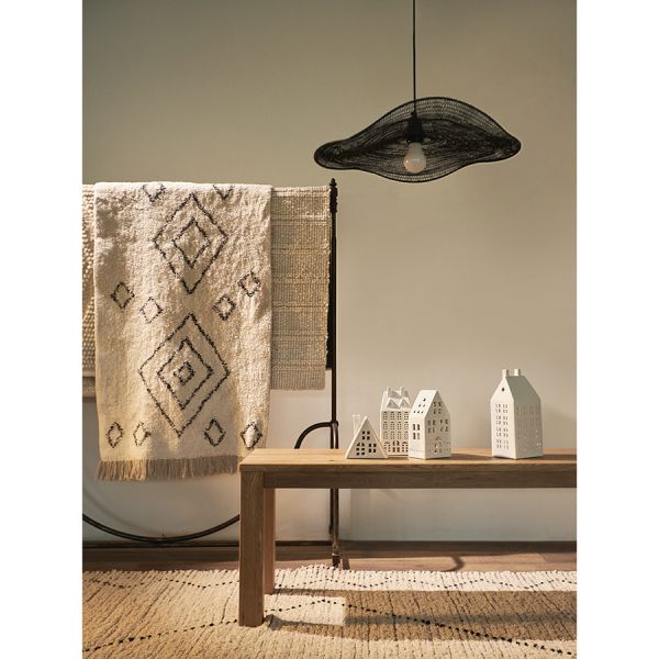 Светильник подвесной vinger, 53х11 см, черный Bergenson Bjorn