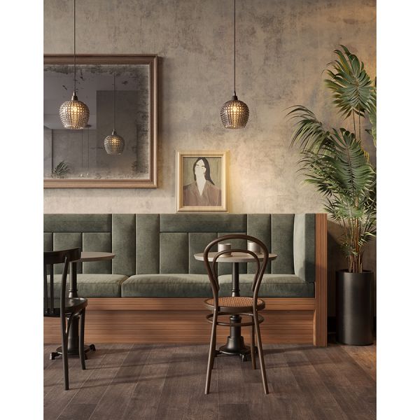 Светильник подвесной aurora, D20 см, серый Bergenson Bjorn