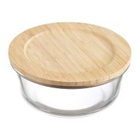 Контейнер для запекания и хранения eco store с крышкой из бамбука, 650 мл Smart Solutions