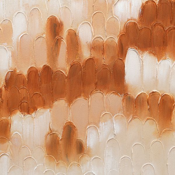 Панно декоративное с ручной росписью by feel, 120х80 см, охра Bergenson Bjorn