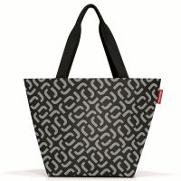 Сумка shopper m signature black