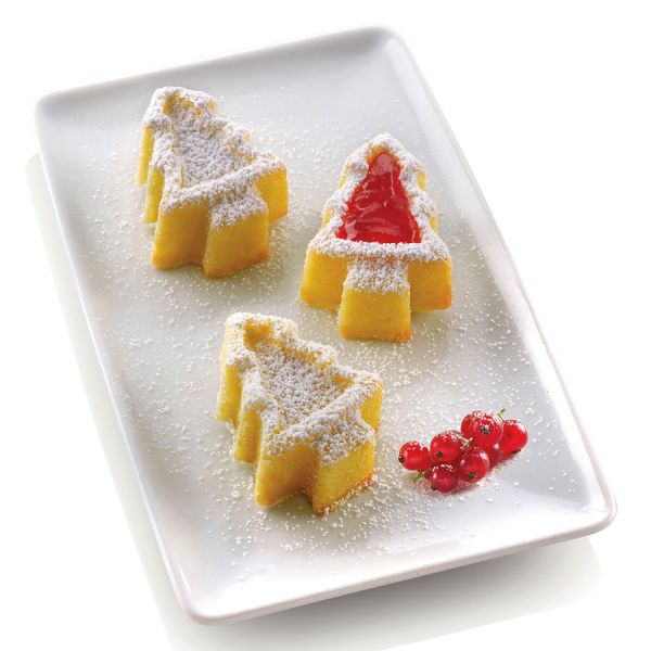 Форма для приготовления пирожных pino, 17,5x30 см, силиконовая