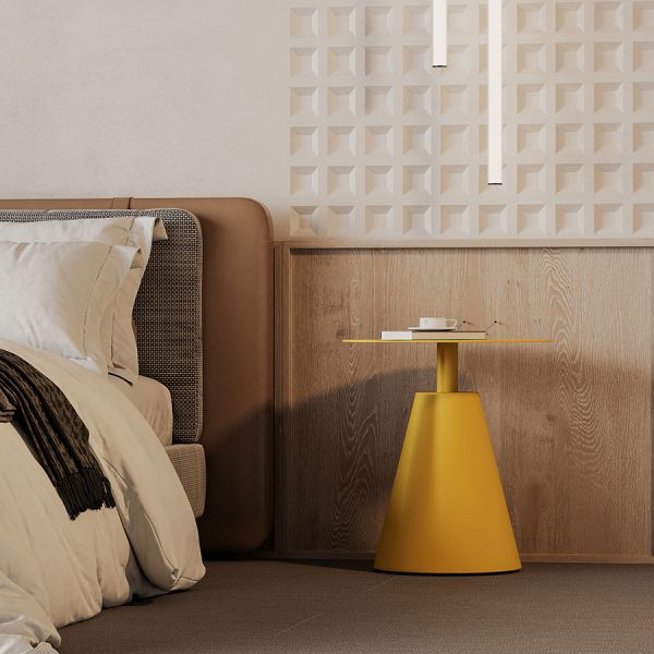 Столик кофейный marius, D50 см, желтый Bergenson Bjorn