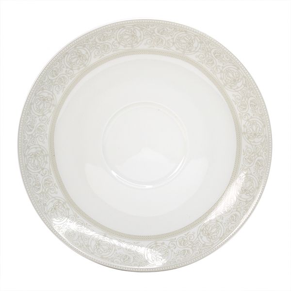 Набор чайных пар 250 мл Дионис-Шампань, костяной фарфор, АККУ