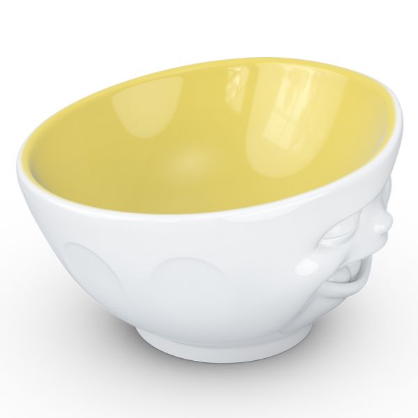 Чаша tassen winking 500 мл белая-желтая