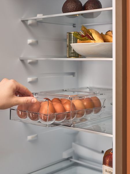 Органайзер для хранения яиц выдвижной keep in, 18 ячеек Smart Solutions
