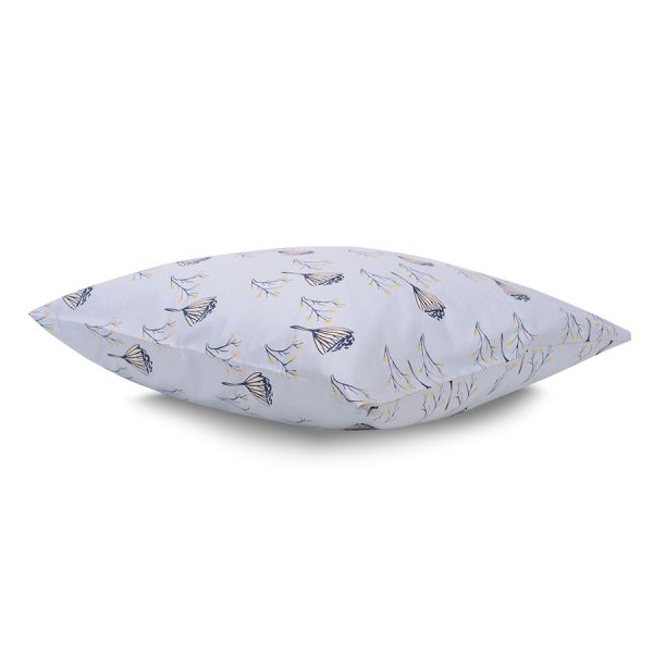 Набор из двух наволочек из сатина с принтом Полевые цветы russian north, 70х70 см Tkano