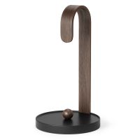 Держатель для бумажных полотенец bellwood, черный/орех Umbra