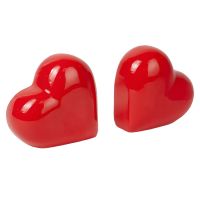 Держатель для книг love 14х14 см, красный, 2 шт. Doiy