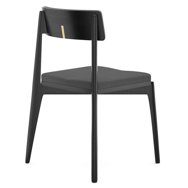 Стул aska рогожка черный/темно-серый Latitude