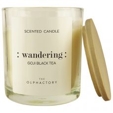 Свеча ароматическая the olphactory, wandering, goji black tea, 40 ч Ambientair