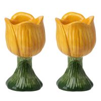 Набор из двух подставок для яиц floret из коллекции blossom Tkano