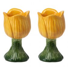 Набор из двух подставок для яиц floret из коллекции blossom Tkano